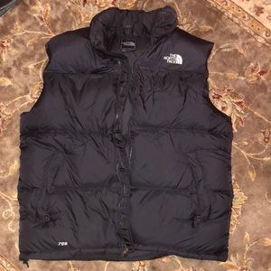 North face men’s 700 down puffer vest size large